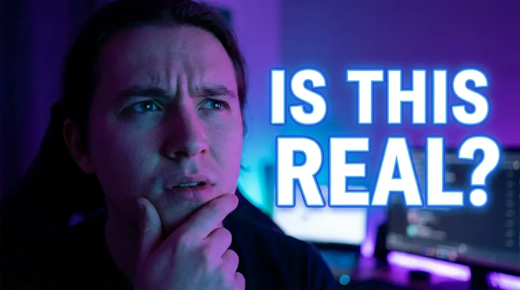 Face and question mark